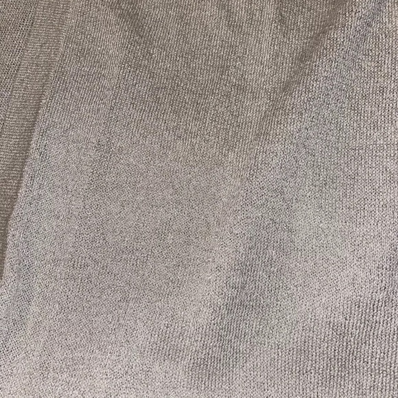 Eileen Fisher Fine Organic Linen  Crepe Sparkle Long Cardigan. Small NWT $ 328 - Picture 5 of 9